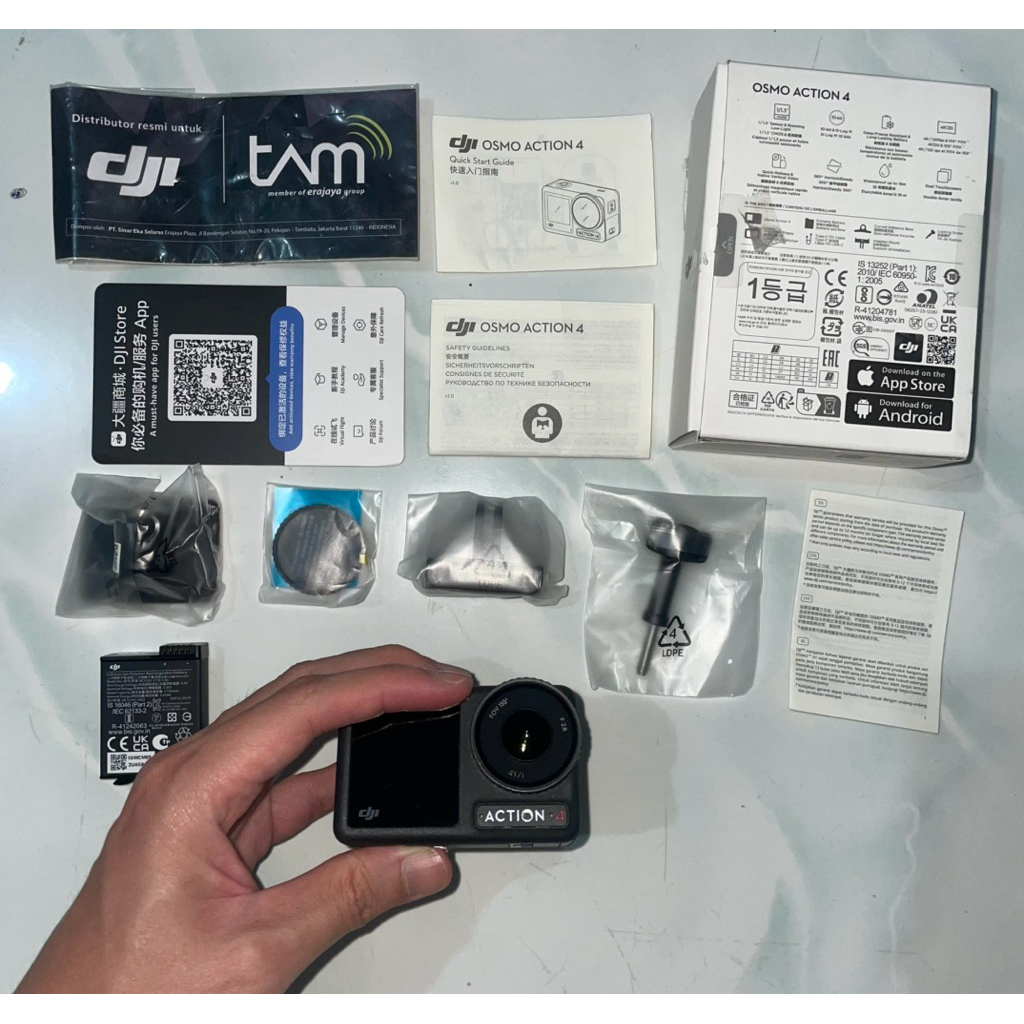 DJI Osmo Action 4 bekas