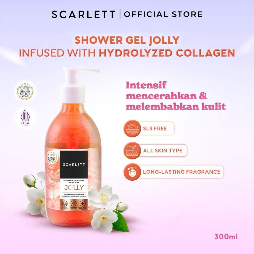SHOWER GEL SCARLET / SHOWER GEL ORI/ SHOWER GEL VIRAL/ SCARLET