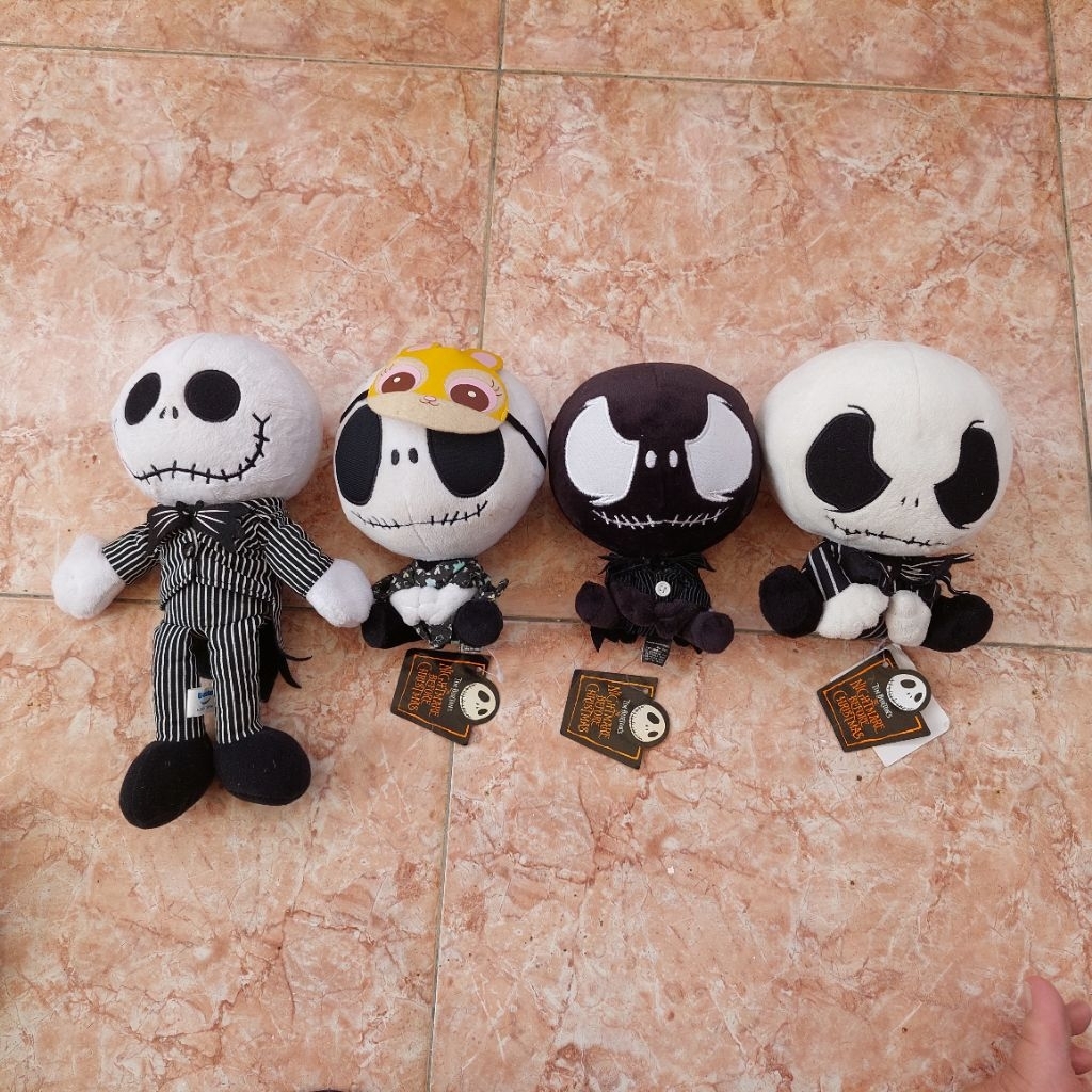 boncheri.id The Nightmare Before Christmas Jack Small Original Plush 20-23cm / Boneka The Nightmare 