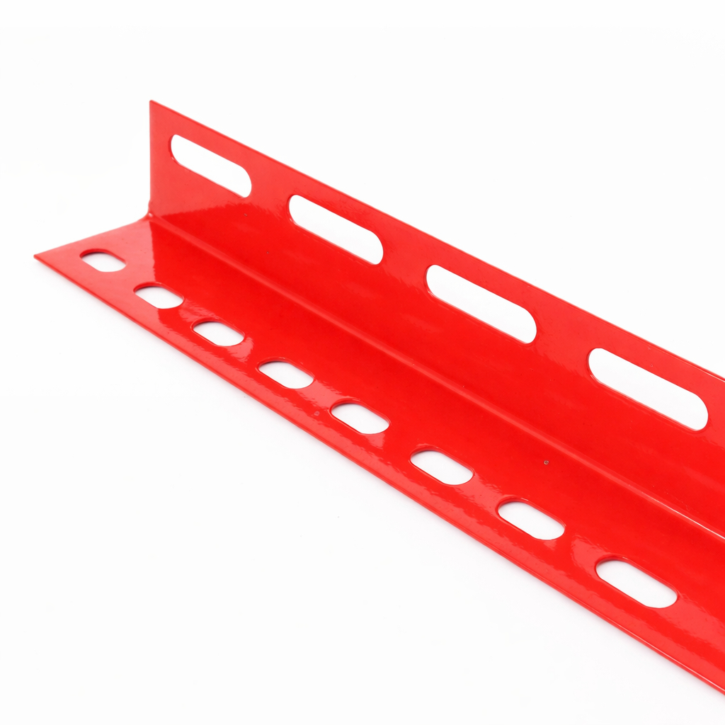 Per Dos ( 10 Lonjor ) Siku Lubang 16KG Panjang 3 Meter 36x36mm Tebal Plat Besi Lobang Free Baut & Mu