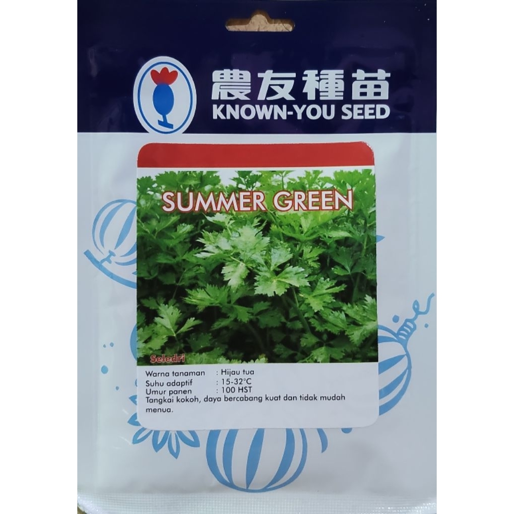 Benih Seledri Tangkai Kokoh SUMMER GREEN 20GRAM