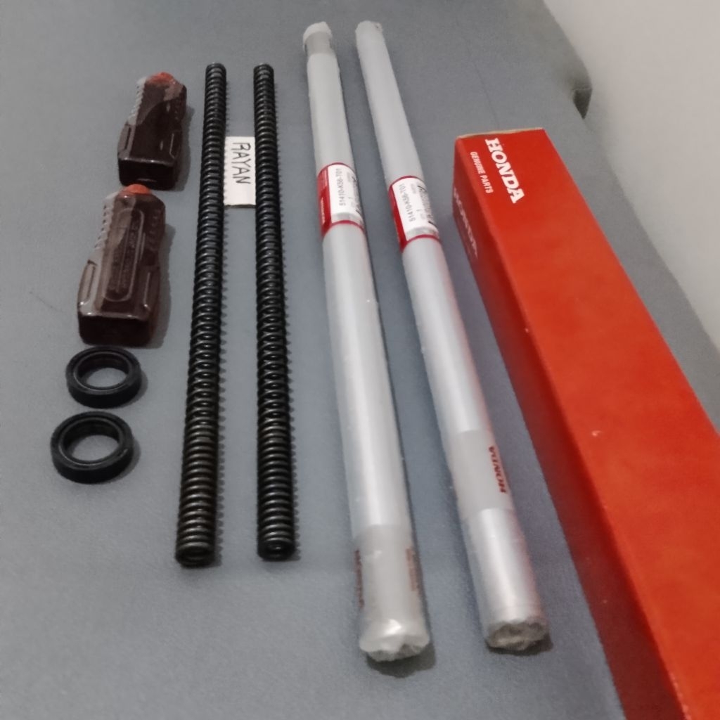 K56 original honda sok depan sonic150r sonic150 sok+oli+sil+per komplit