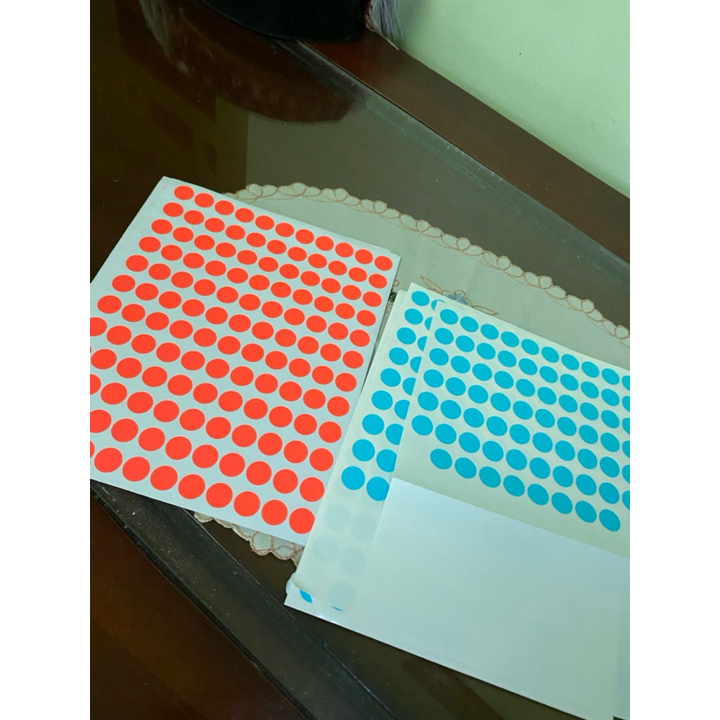 Label Tom & Jerry Bulat 114 Sticker Bulat Sticker Dot Label Bulat