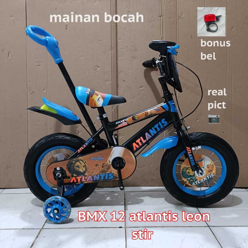 SEPEDA ANAK BMX 12INCH ATLANTIS LEON STIR