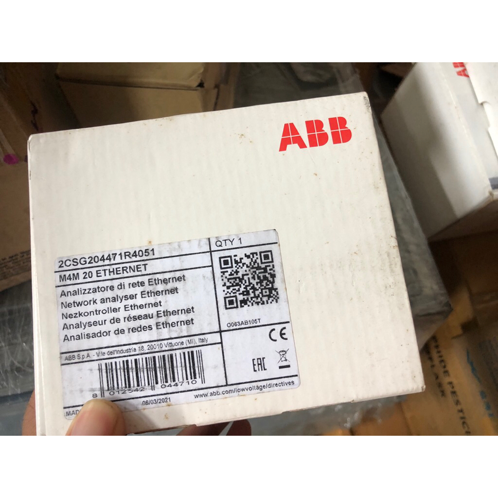 kWH meter ABB M4M 20 modbus analyzer