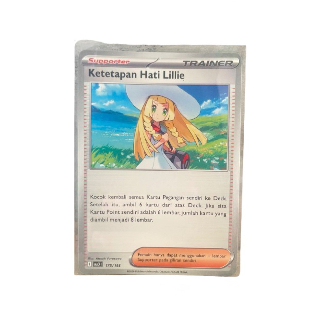 Ketetapan Hati Lillie MA3 TCG
