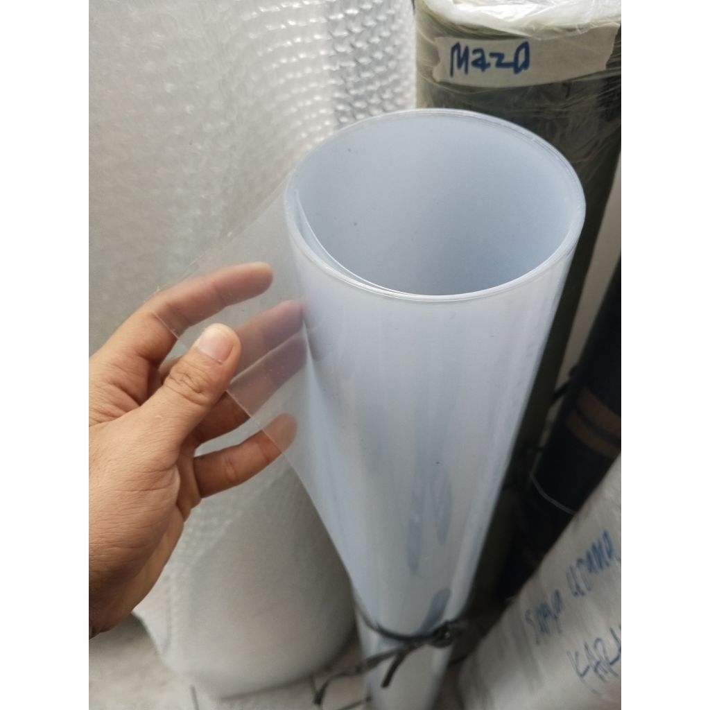 mika pvc clear sheet 1mm 1m x 2m