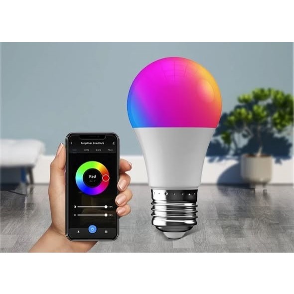 Lampu Smart LED APP Bohlam RGB