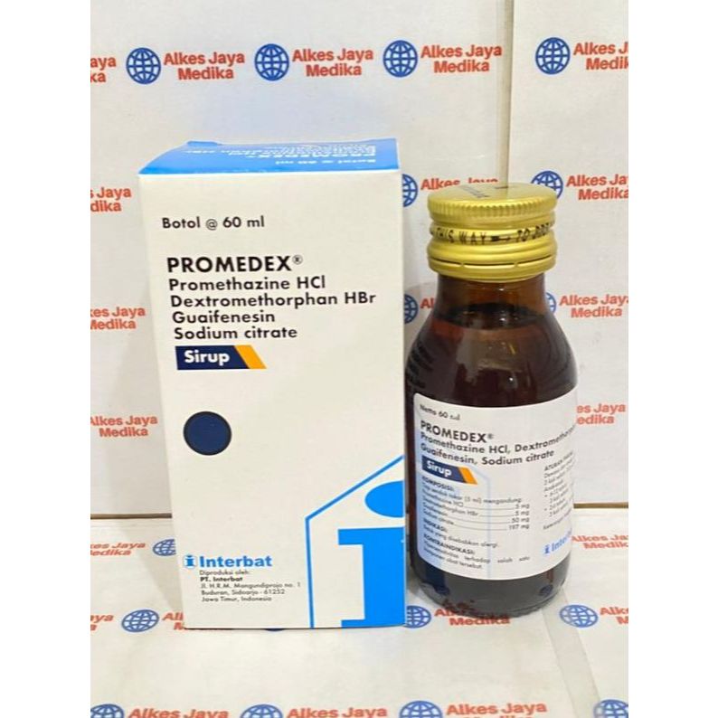 Promedex Sirup 60ml Obat Batuk & Flu