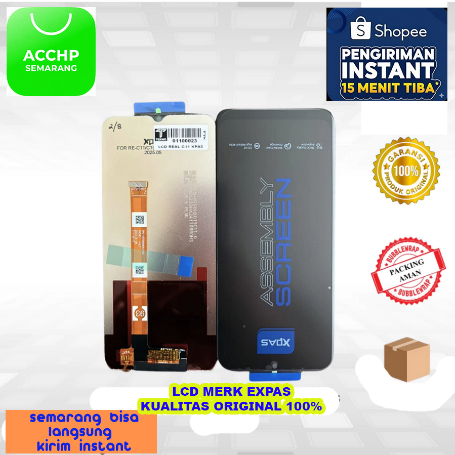 LCD Universal OPPO A15/A15S/C11/C12/C15 (XPAS) Original 100% Fullset
