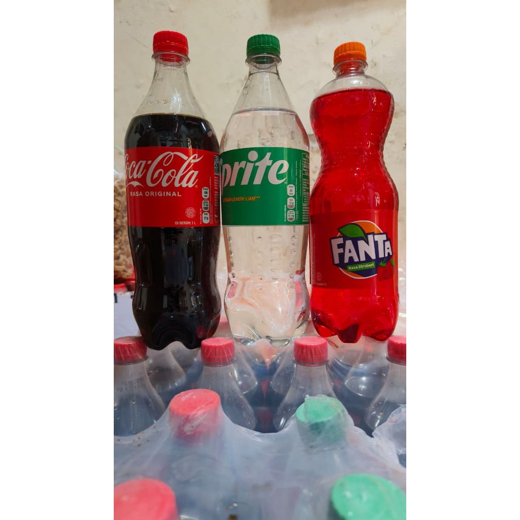 fanta, sprite, coca cola