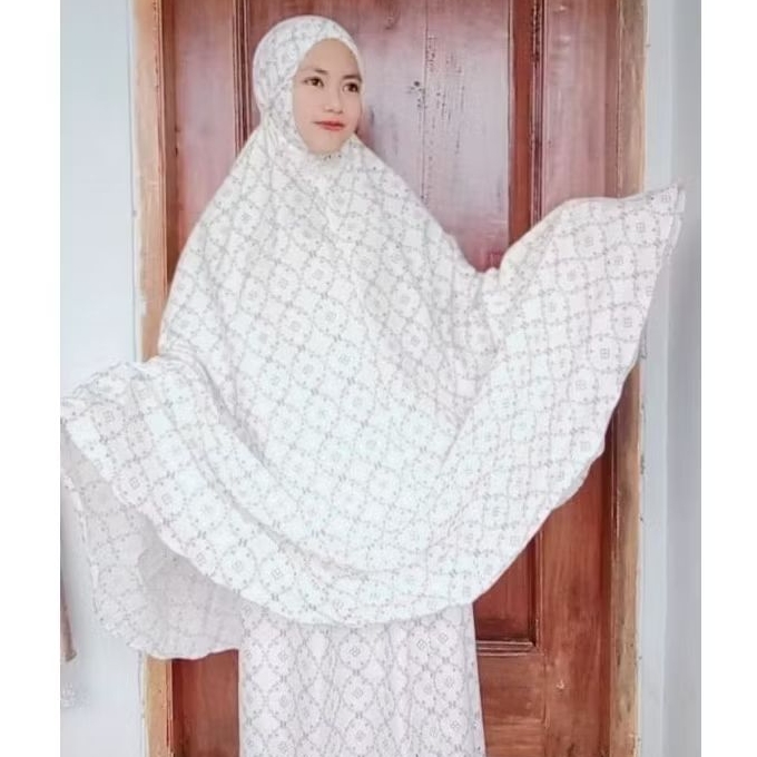 ErErCollection - Mukena Dewasa Terbaru 2026 Katun Mikro Motif 2in1 Cantik Premium