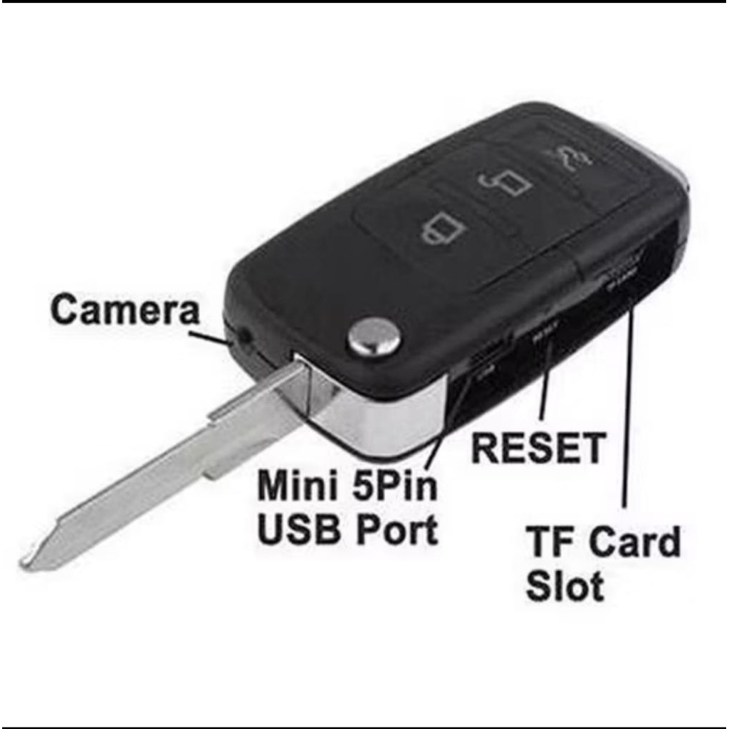 Spy Cam Camera Model Kunci Model Mobil 10MP Sangat Jerni