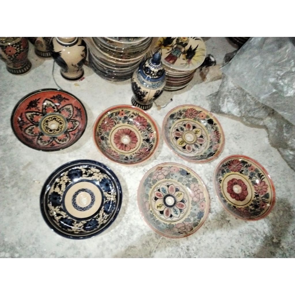Piring Hias Gantung Custom pre order kaligrafi