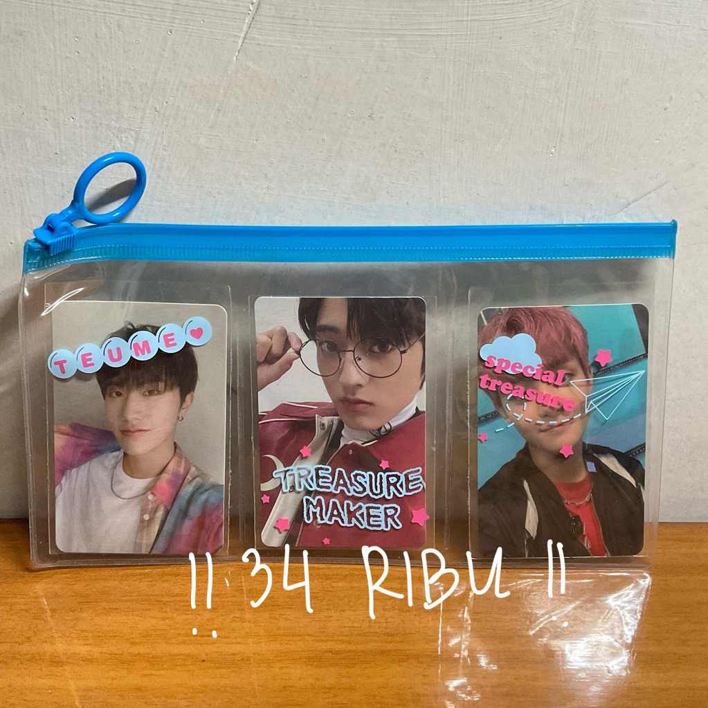 [BUNDLE] OFFICIAL TREASURE HARUTO ASAHI JEONGWOO YEDAM DOYOUNG PHOTOCARD ERA LAMA