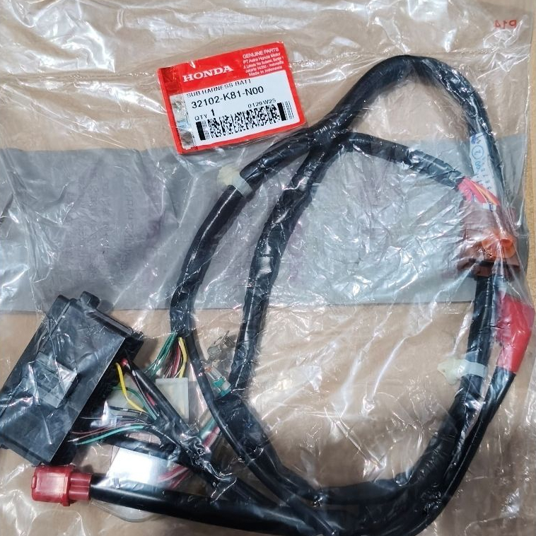 32102K81N00 Kabel Battre (Sub Harness) Honda BeAT eSP K81 32102-K81-N00