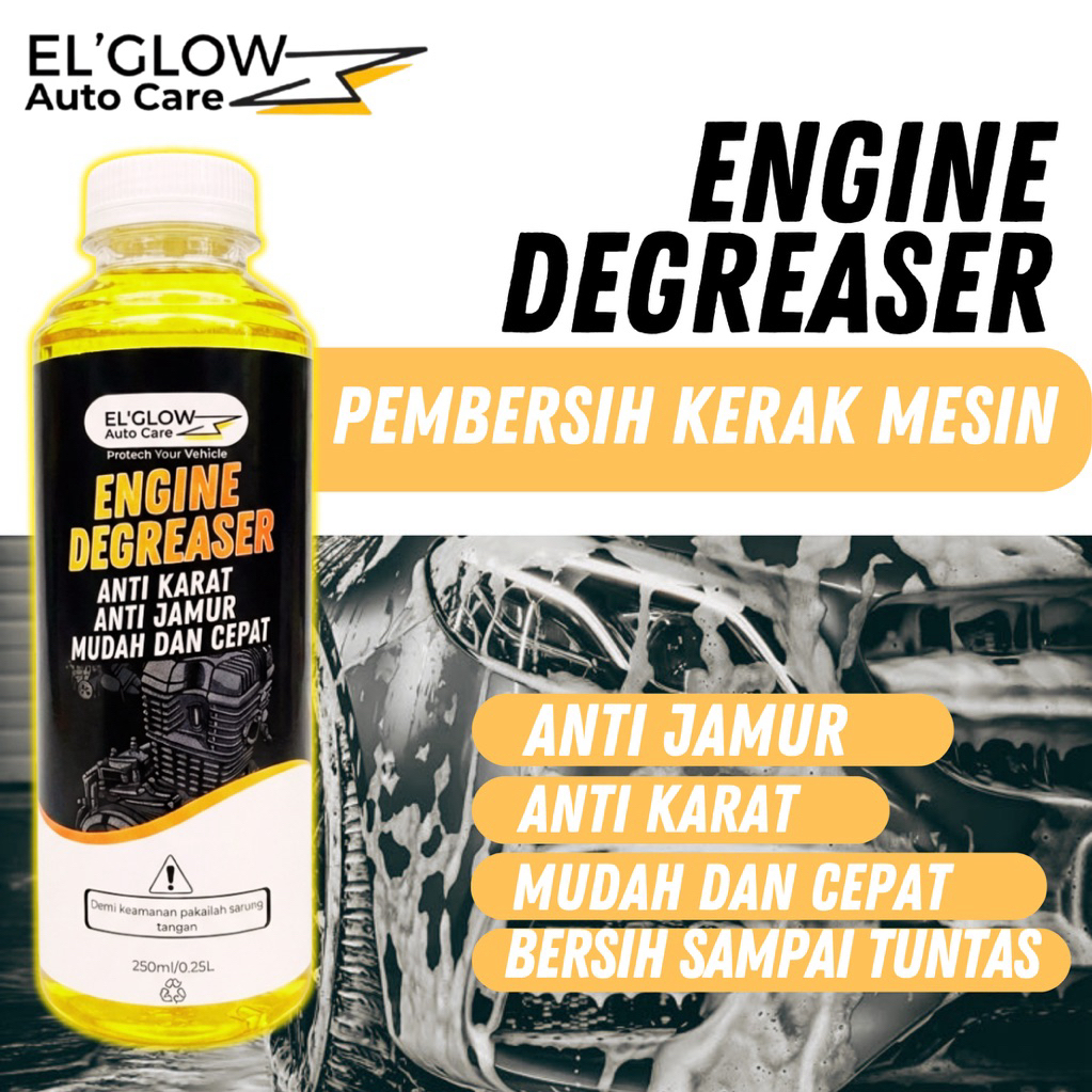 RAMADHAN SALE Elglow Engine Degreaser Pembersih Kerak Mesin Anti Jamur Pembersih Kerak Oli