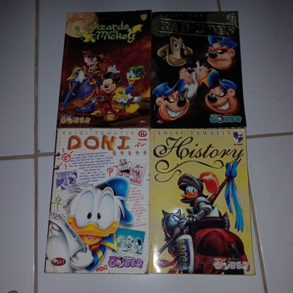 buku paman gober edisi tematis