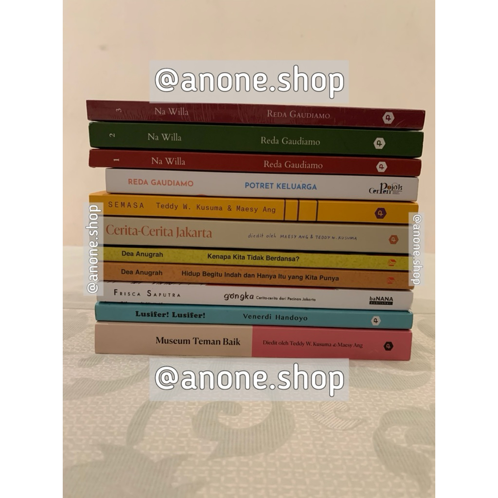 Buku Fiksi Karya Penulis Indonesia