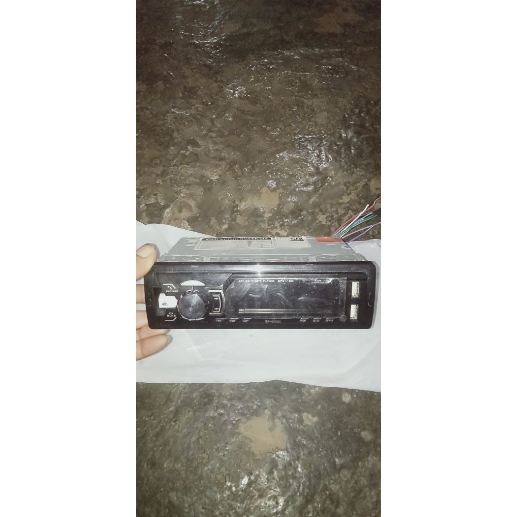 Tape audio mobil bluetooth single din KICX MPXT 1154 ORIGINAL BERKUALITAS