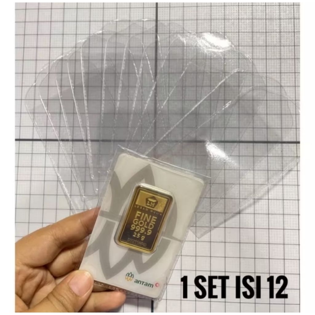PLASTIK PELINDUNG EMAS ANTAM LM
