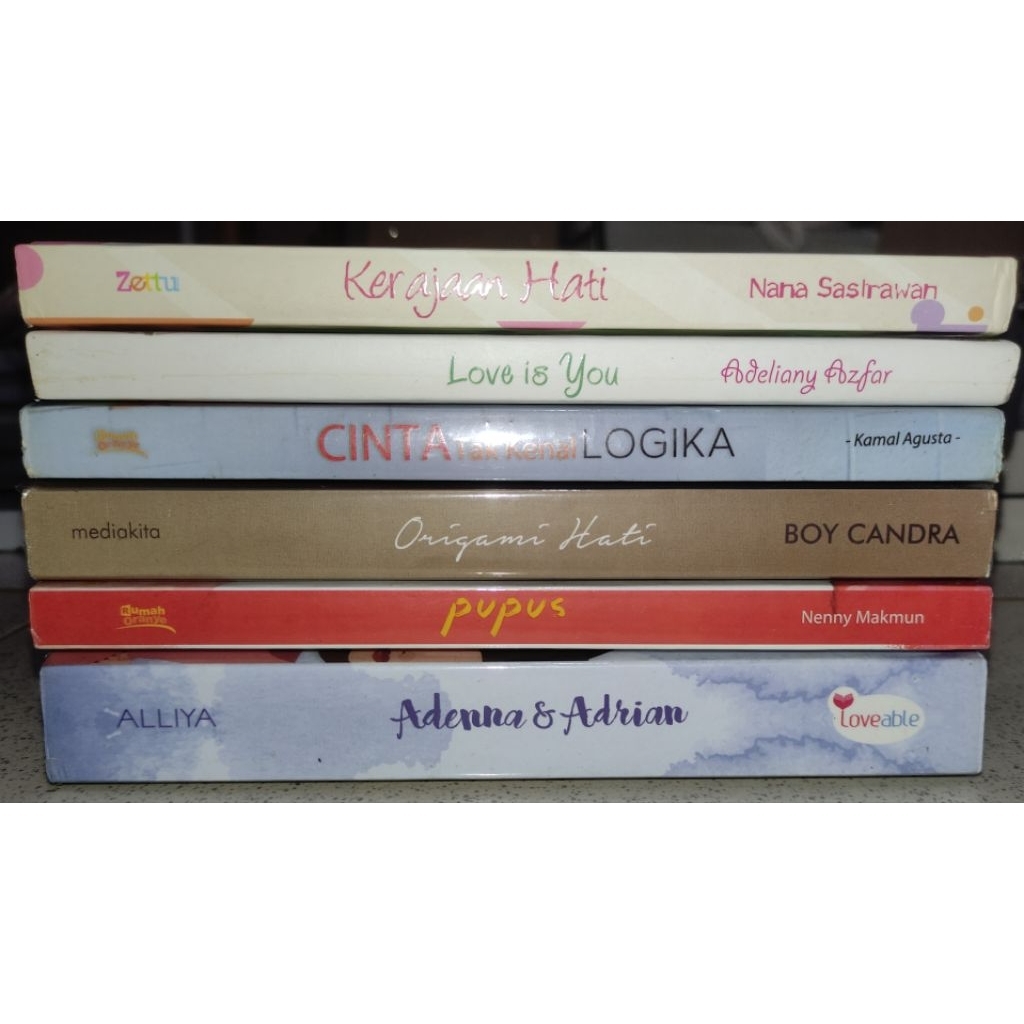 Novel Adenna Adrian Origami Hati Pupus Kerajaan Hati | Novel Wattpad Boy Candra Romance