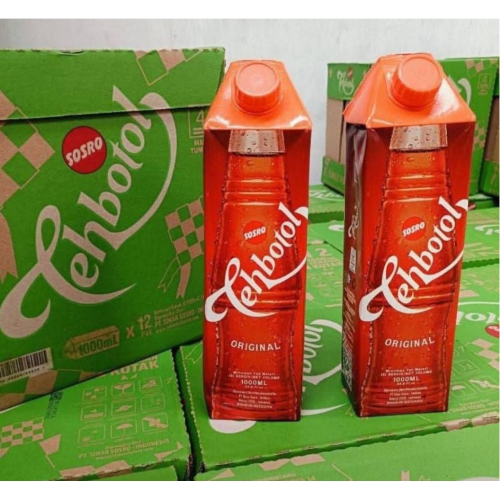 TEH BOTOL 1 dus isi 6 botol