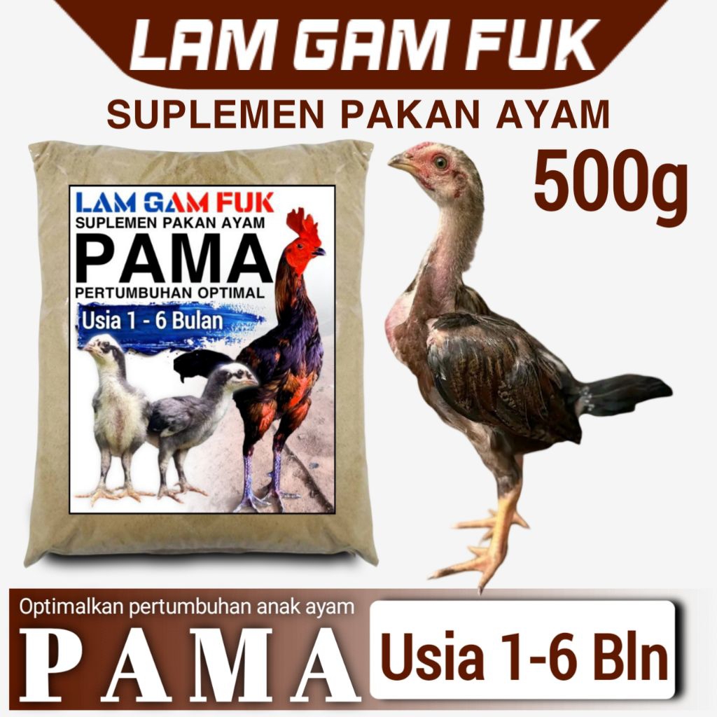 Pakan tambahan anak ayam pama