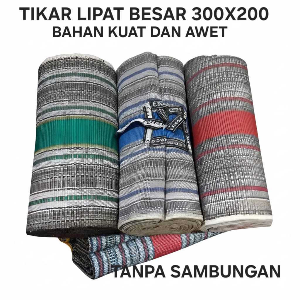 Tikar Karpet Lipat Tebal Hajatan 300cm x 200 cm Besar