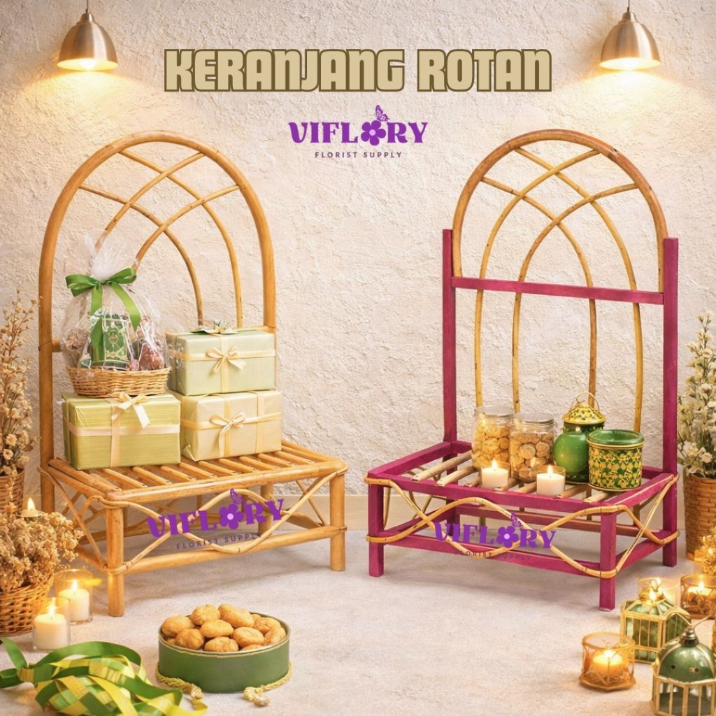 KERANJANG PARCEL LEBARAN 1 TINGKAT