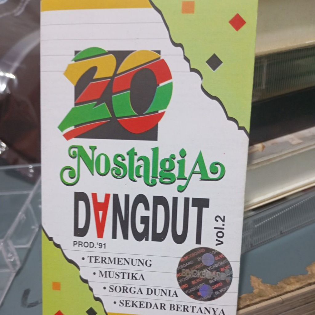 kaset pita nostalgia dangdut