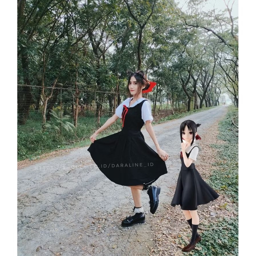 Kostum Seifuku Cosplay Kaguya Sama Love is War Anime Seifuku High Quality