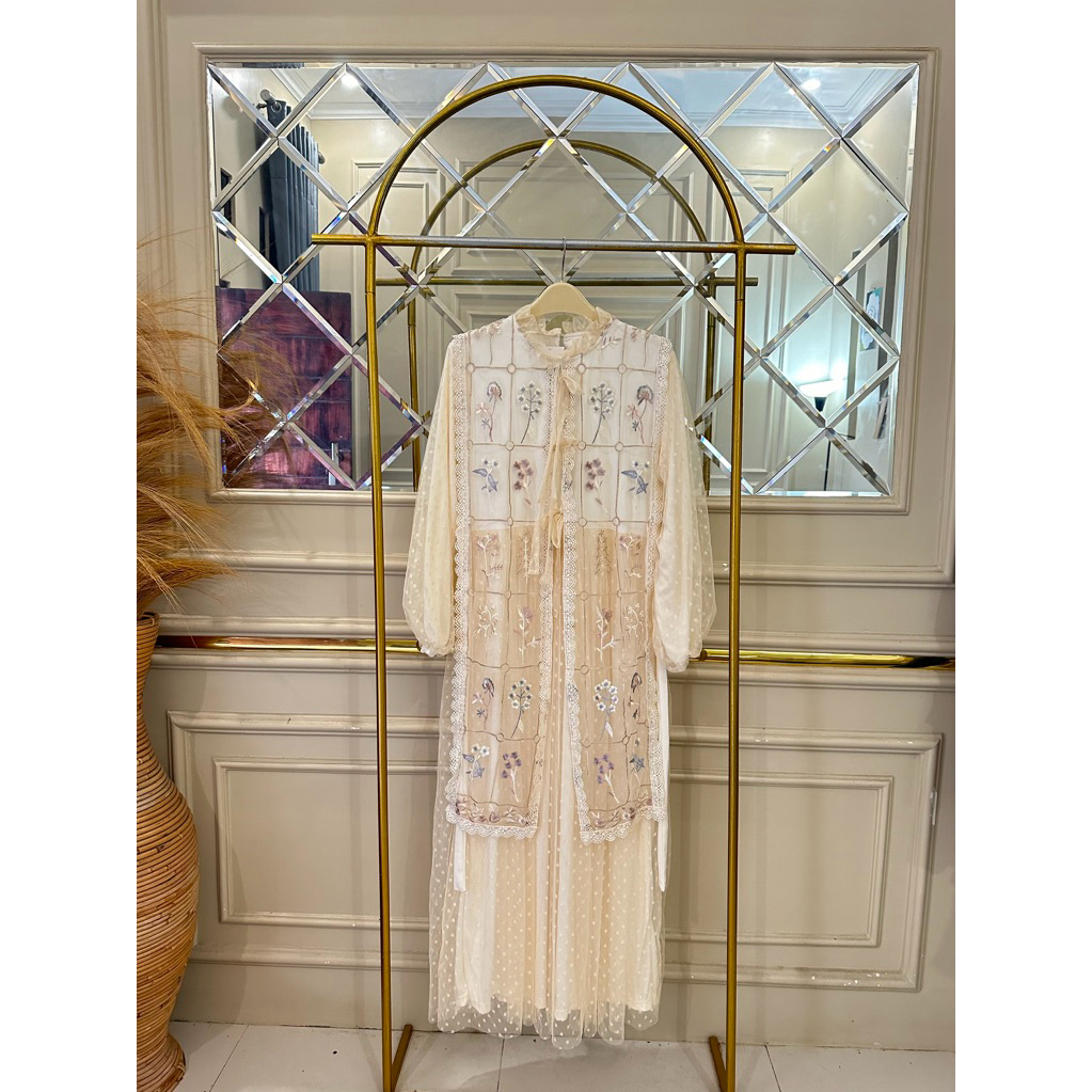 Gamis Dress Set Kondangan LFY