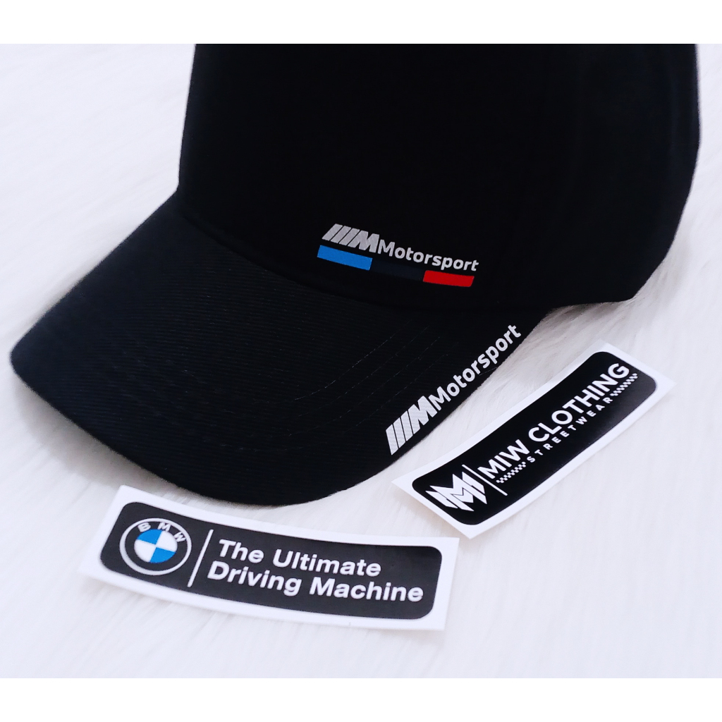 Topi SNAPBACK BMW Motorsport Logo/Topi BASEBALL Classic BMW Motorsport Logo