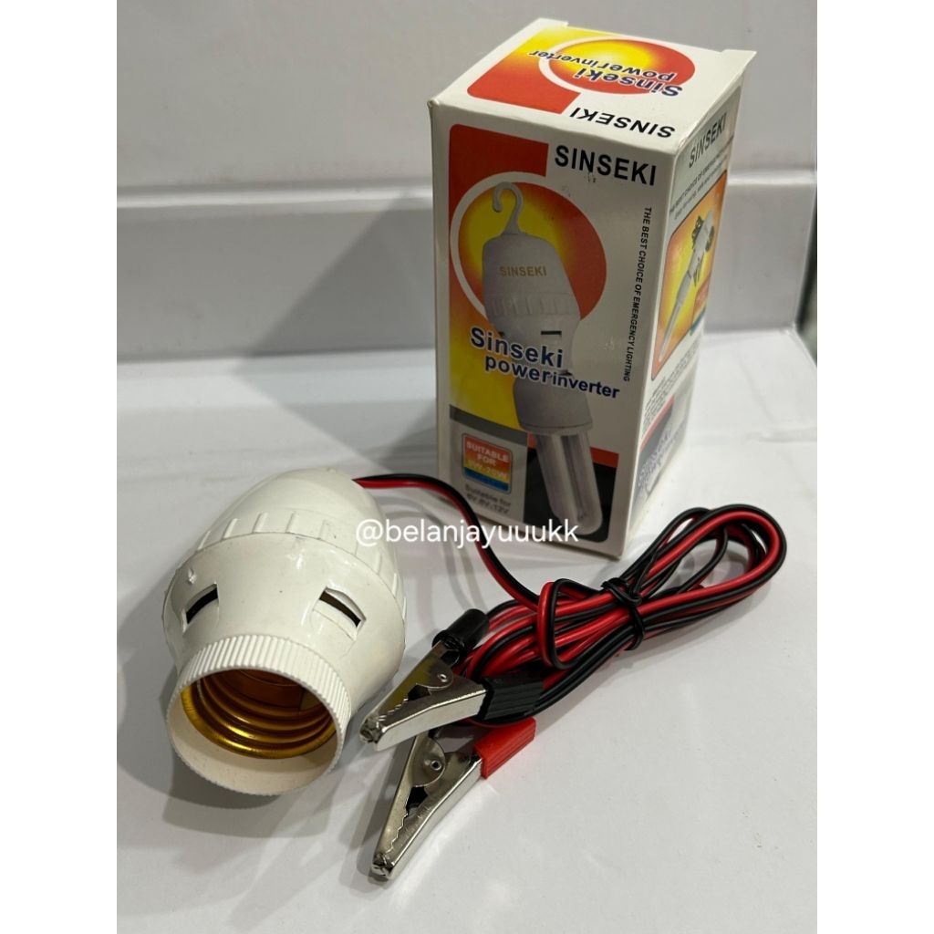 Fiting Dc Sinseki Fitting Lampu Ac Ke Dc