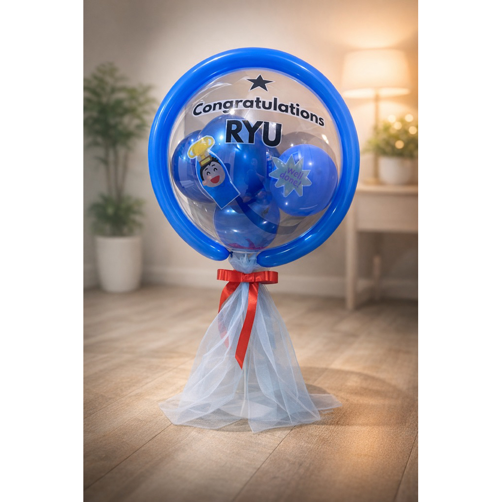 buket balon wisuda ulang tahun perayaan / buket bunga air balloon / buket bunga balon lolipop / buke