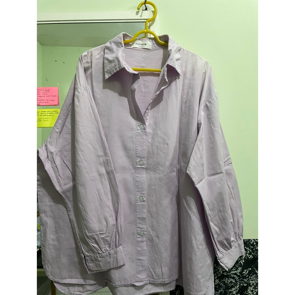 PRELOVED KEMEJA UNGU