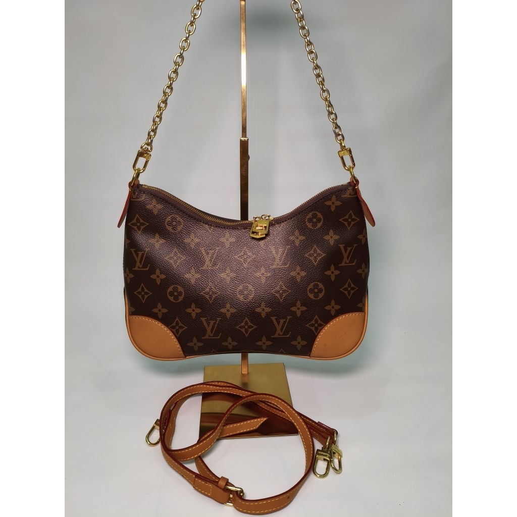 LV B0ul*gne M0n*gram Canvas Bag Sling bag Cross body Hand Bag Shoulder bag