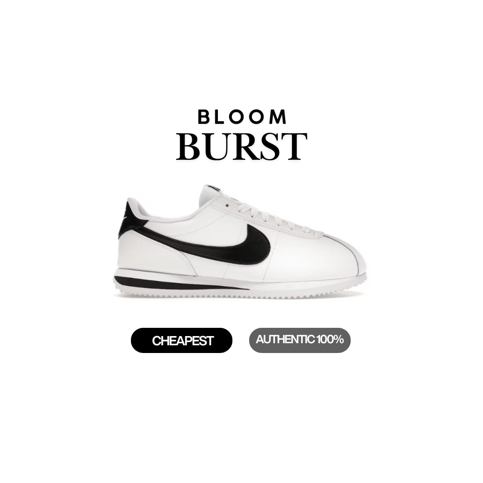 Nike Cortez White Black