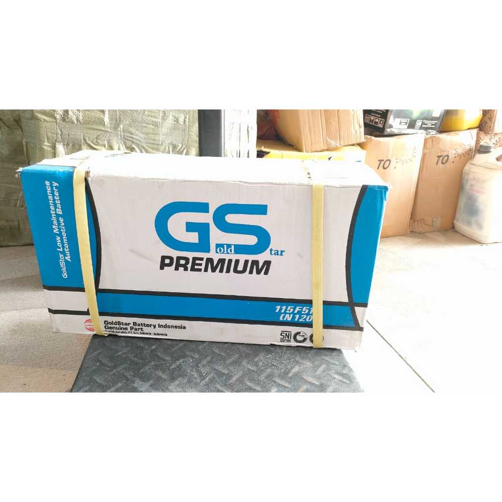 Aki Basah GS N120 12V120AH 115F51R Battery basah