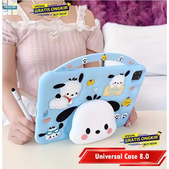 Case UNIVERSAL Cocok Untuk Olike Edu Tab EduTab E1 8.0 SoftCase Anak Kids Cewek Cowok POCA Lucu Stan