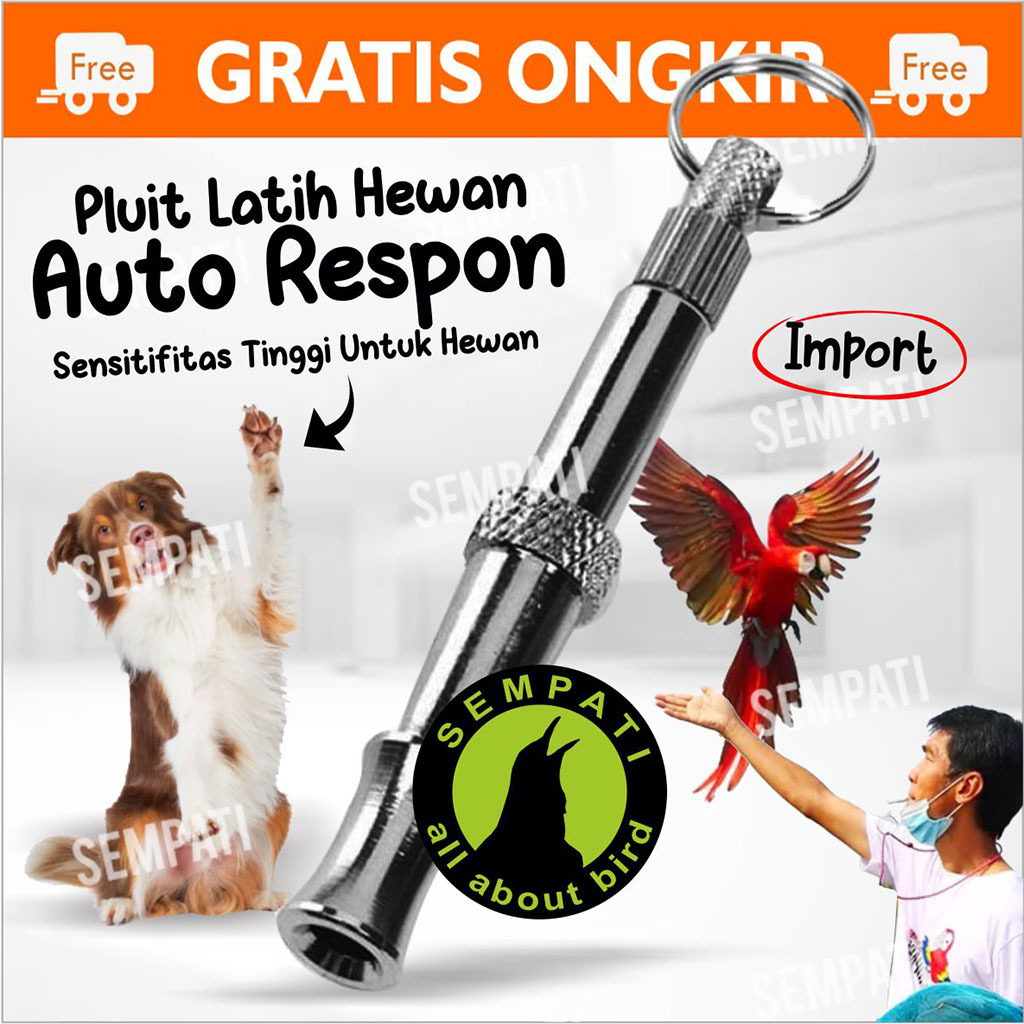 SEMPATI
 Peluit Ultrasonik Anjing Latih Burung Falconry Elang Pluit Burung Ultrasonic Whisle Whistle