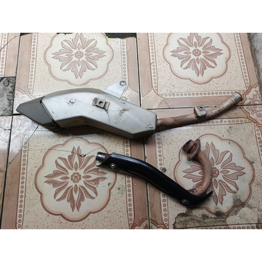 knalpot kenalpot Klx 150 S Klx 150 L original copotan