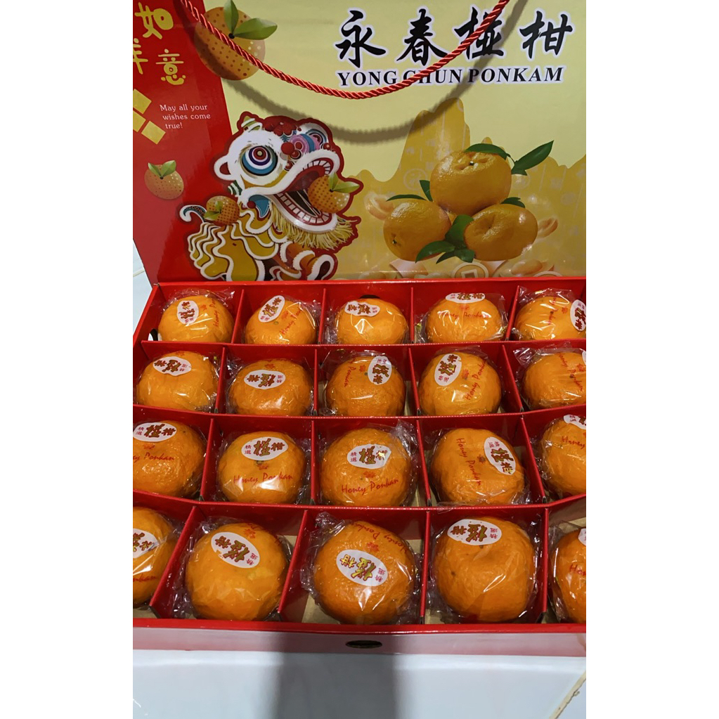 Hampers imlek jeruk yong chun ponkam isi 20pcs