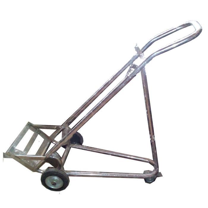 Troli Oksigen Besar 6m3 Bahan Stainless Steel