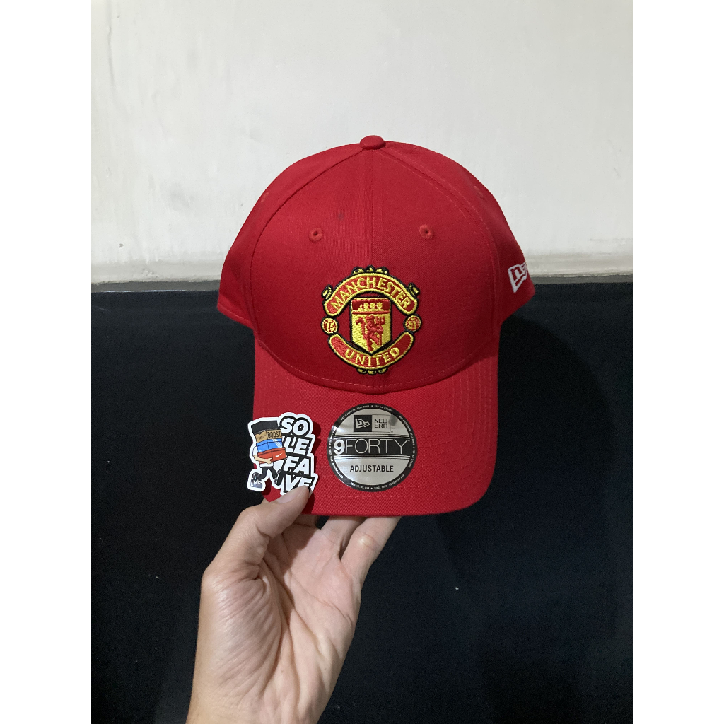TOPI NEW ERA 940 x MANCHESTER UNITED RED ORIGINAL NO BOX