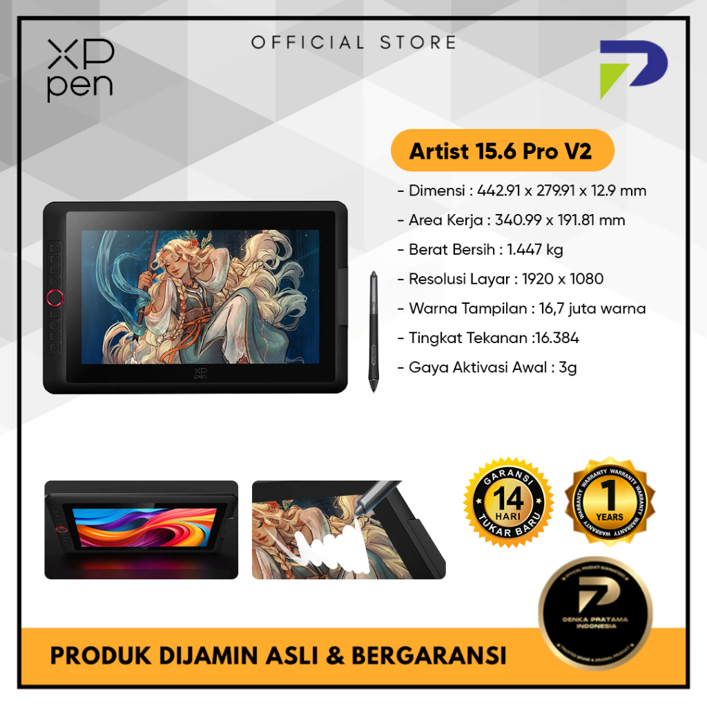 XPPen Artist 15.6 Pro V2