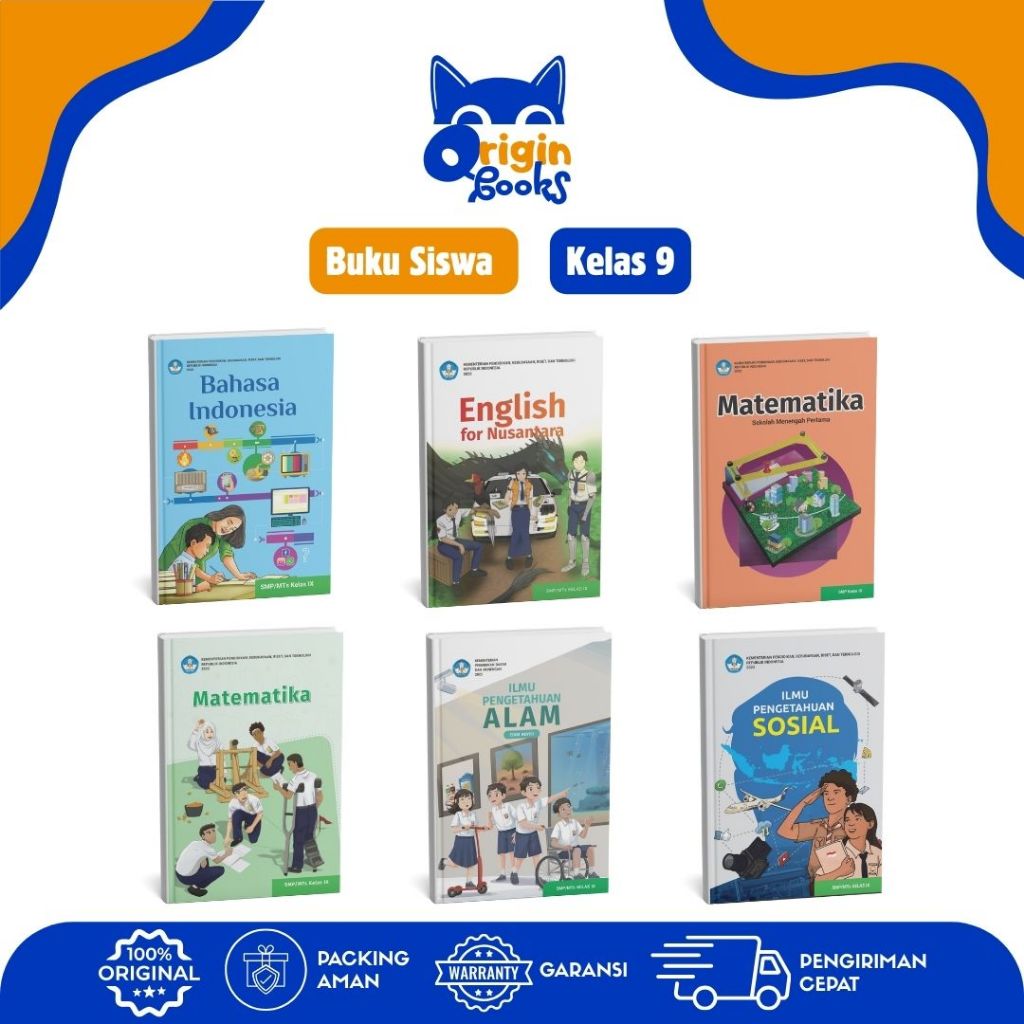 Buku Kurikulum Merdeka untuk SMP/MTs Kelas 9 - Buku Siswa Lengkap