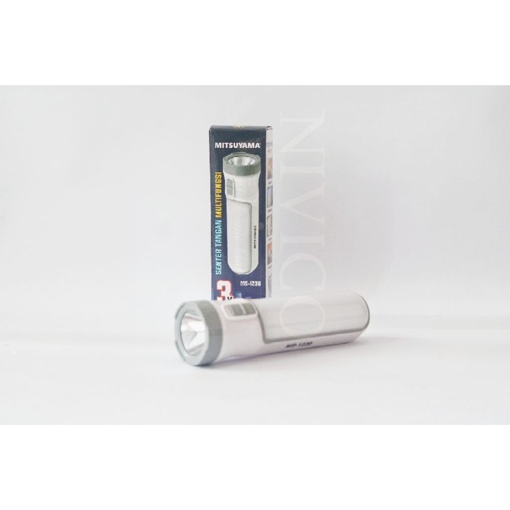 Senter Tangan Flashlight Emergency Lamp multifungsi MITSUYAMA MS 1239