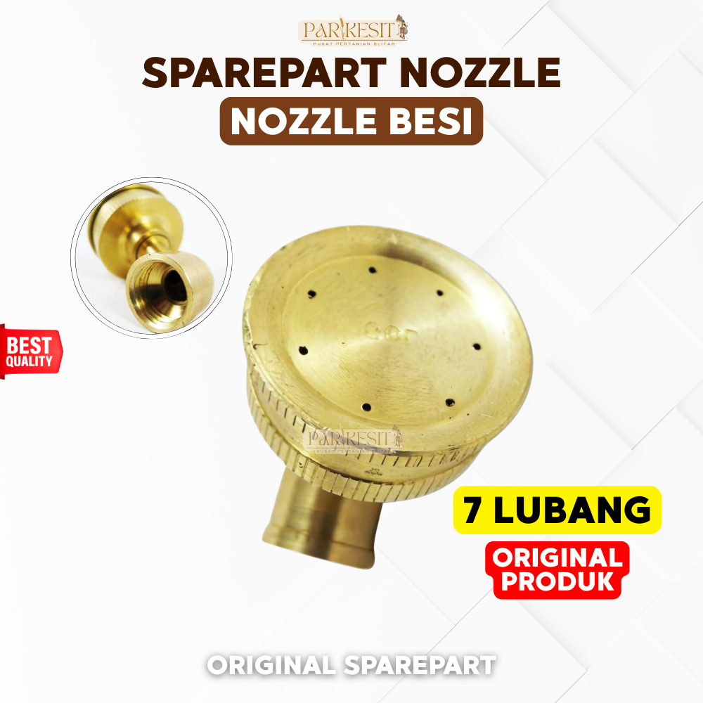 Nozzle Besi Kuningan 7 Lubang | Nozzle Spuyer Sprayer
